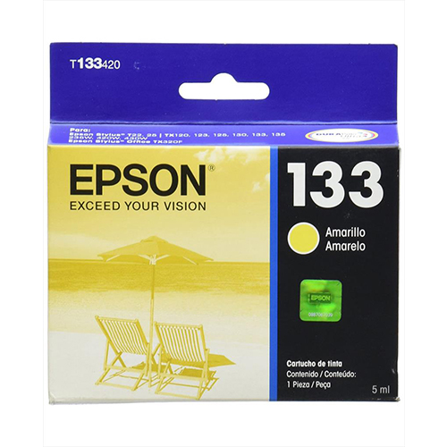 Cartucho epson 133 yellow