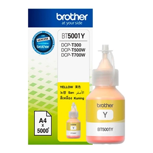 Tinta brother 5001 botella yellow