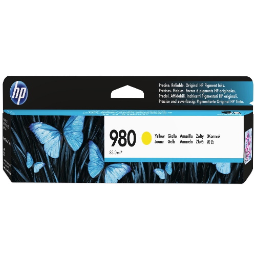 Cartucho hp 980 83ml yellow