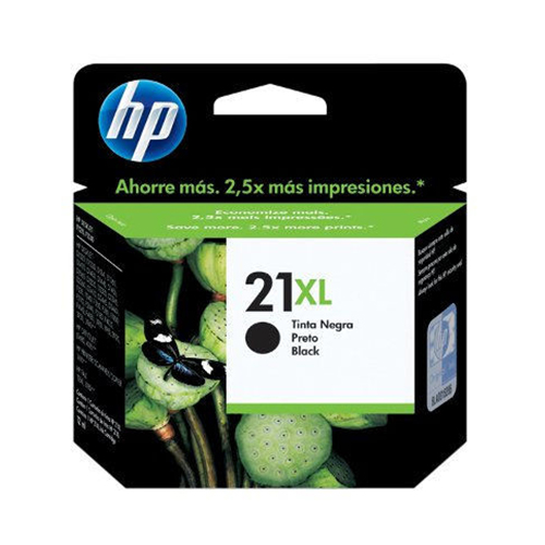 Cartucho hp 21 xl black