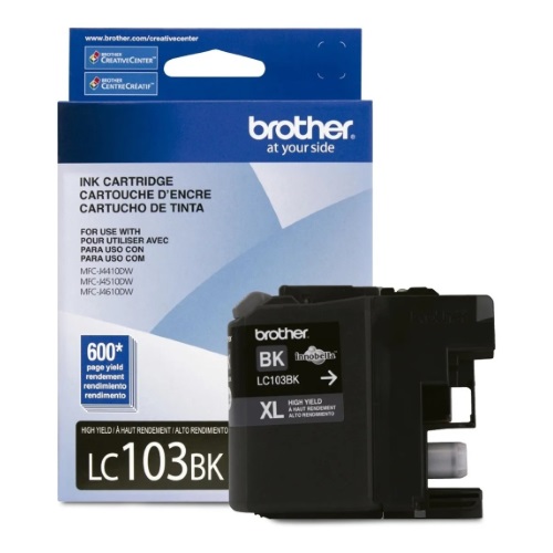 Cartucho brother lc 103 xl black