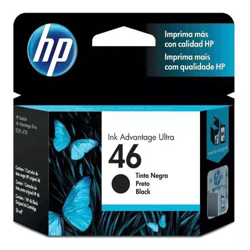 Cartucho hp 46 black