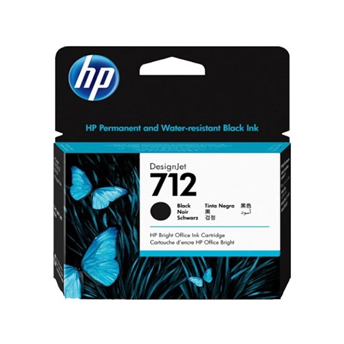 Cartucho hp 712  80 ml black