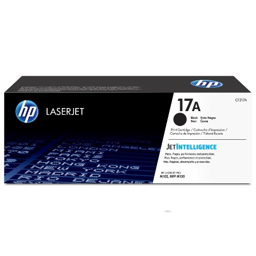 Toner hp 17a