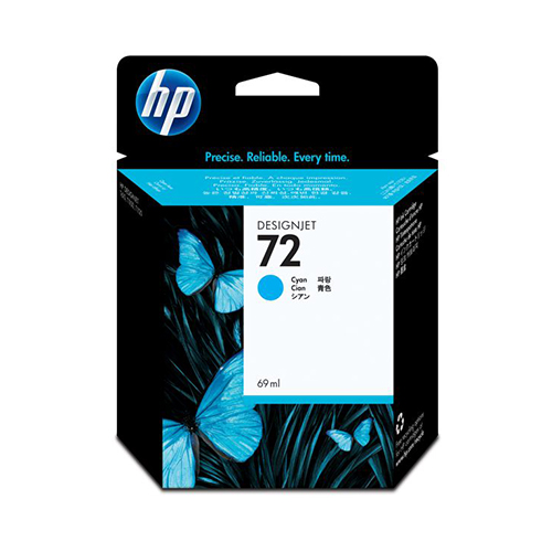 Cartucho hp 72 69 ml cyan