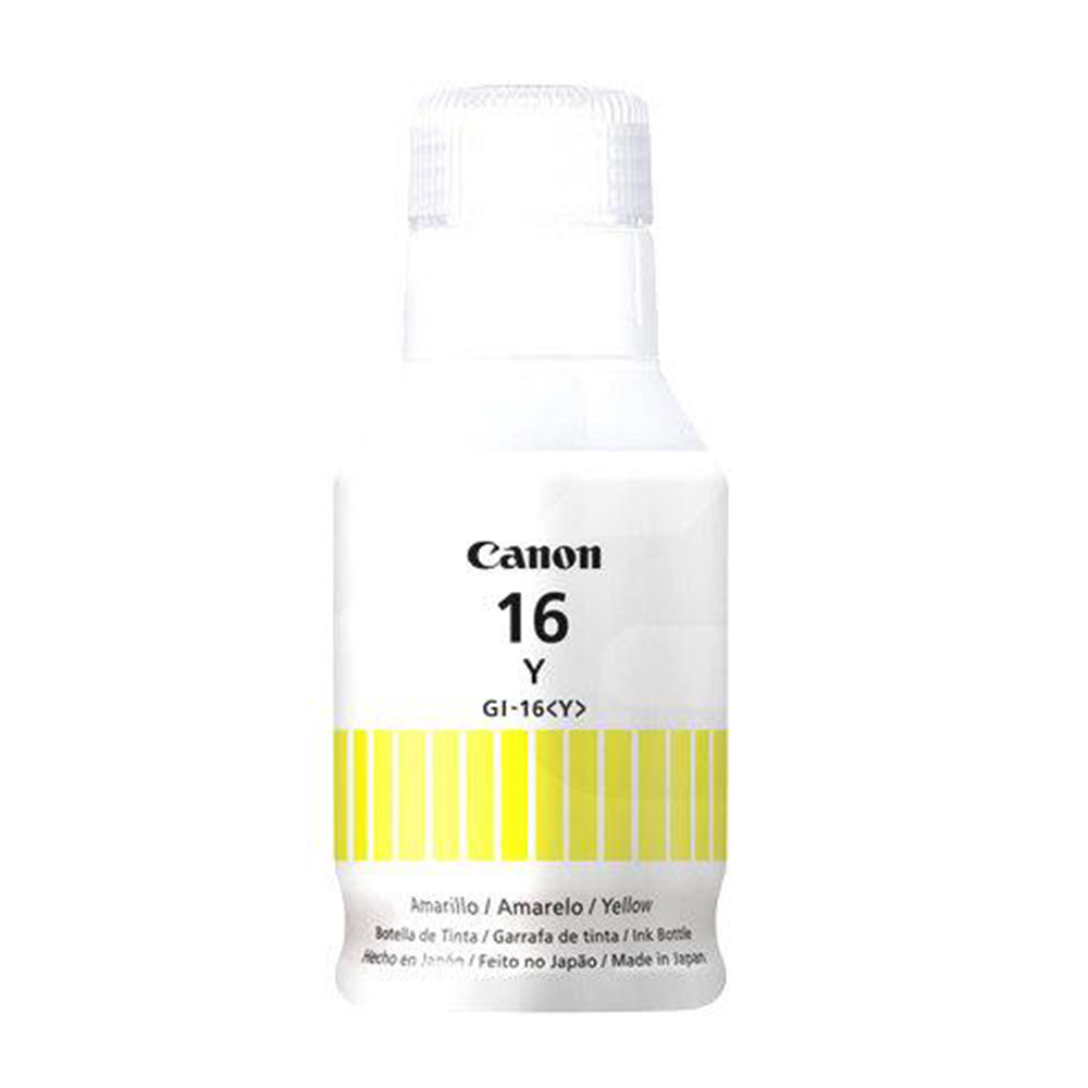 Tinta canon 16 botella yellow