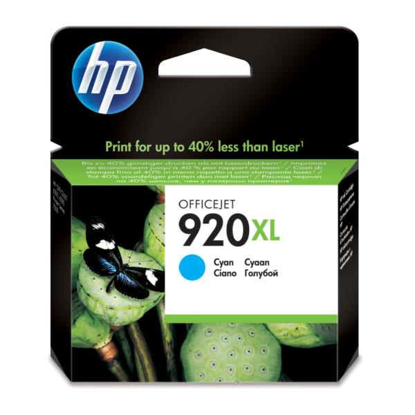 Cartucho hp 920 xl cyan