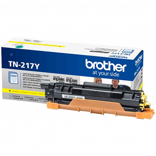 Toner brother tn 217 yellow