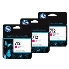 CARTUCHO HP 712 PACK 3 29 ML MAGENTA