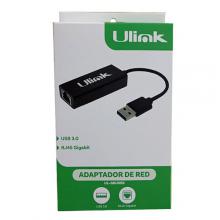 Adaptador de red tipo c hembra a usb 3.1 macho 