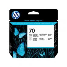 Cabezal hp 70 photo black / light gray