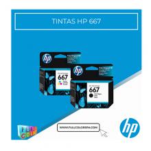 Pack Cartuchos HP 667