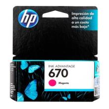 CARTUCHO HP 670 MAGENTA