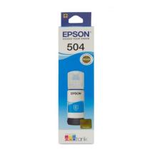 Tinta epson 504 botella 70 ml cian