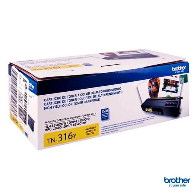 Toner brother tn 316 yellow