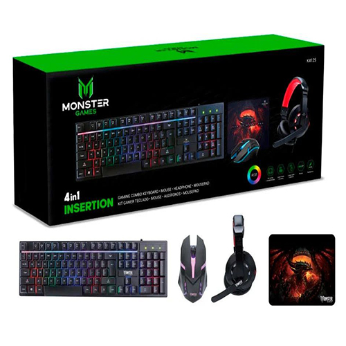 Kit monster teclado crew insertion k4125