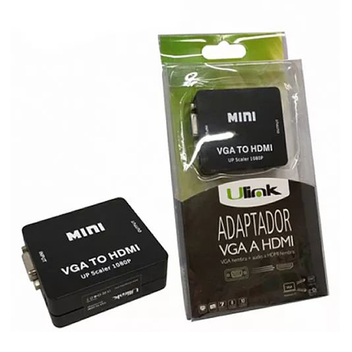 Conversor de vga + audio a hdmi