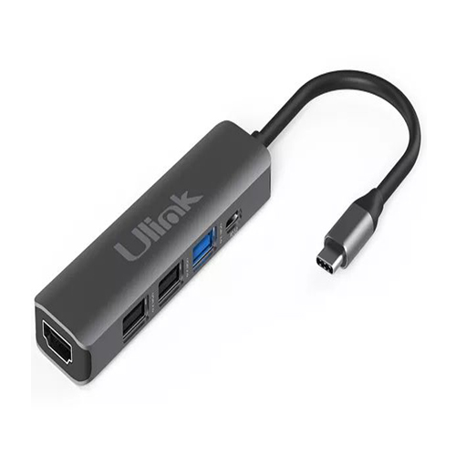 Adaptador multipuerto usb c 5 en 1 