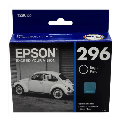 Cartucho epson 296 black