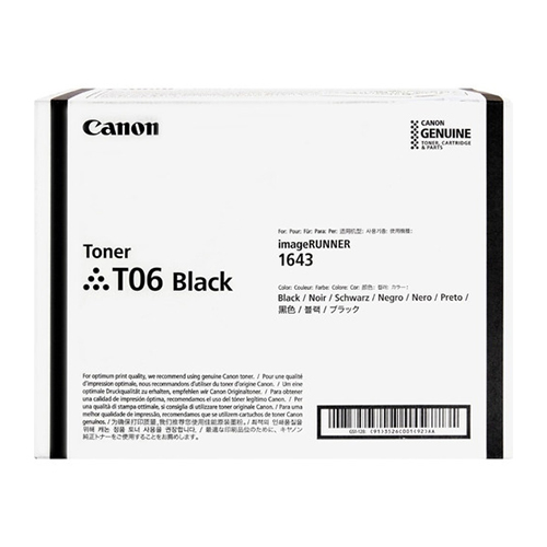 Toner canon t06 black