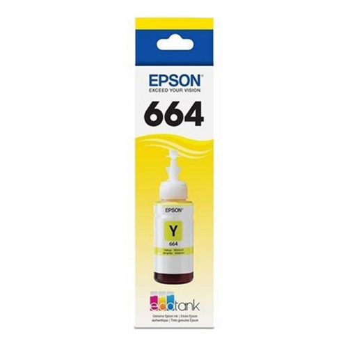 Tinta epson 664 botella 70 ml yellow