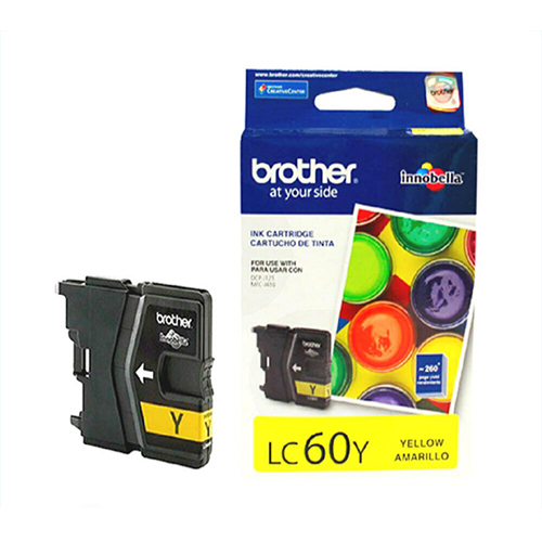 Cartucho brother lc60 yellow