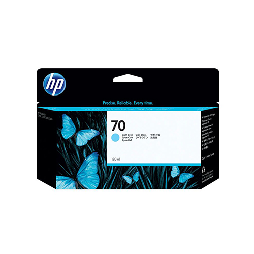 Cartucho hp 70 cyan light 130 ml