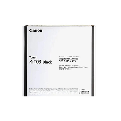 Toner canon t03 black