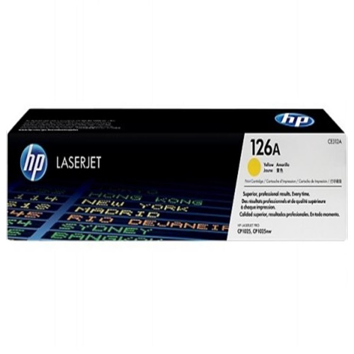 Toner hp 126a   yellow