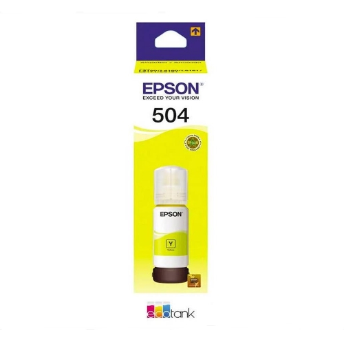 Tinta epson 504 botella 70 ml yellow