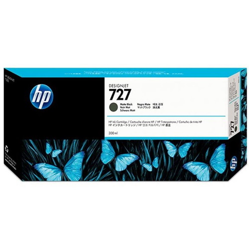 Cartucho hp 727 300ml matte black